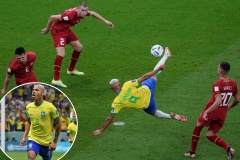 richarlison scores the goal of the world cup in brazil s impressive win