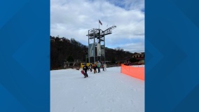ober mountain welcomes first skiers snowboarders of the season