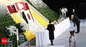 live japan holds state funeral for shinzo abe pm modi world leaders attend