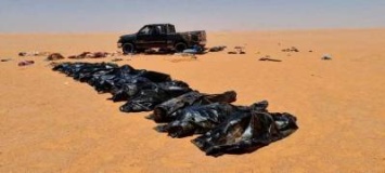 20 found dead in libya desert after vehicle breakdown rescuers