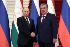 russia working on taliban ties putin says in tajikistan