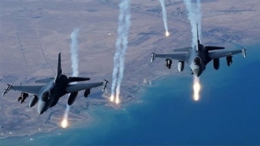 العراق: مقتل ثمانية عناصر من داعش بقصف جوى فى حمرين