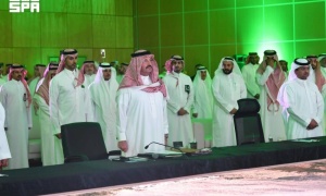 أمير عسير يضع حجر أساس مشروع ويستن أبها