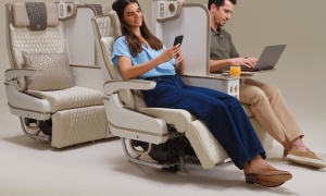 This Airline Just Upgraded Premium Economy With Full Privacy Screens, Electric Recline, and Wireless Charging