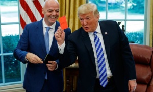 FIFA President hits back with 'integrity of football' statement after Trump call