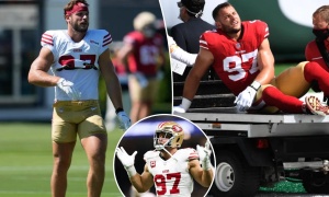 49ers get positive injury news; Nick Bosa takes big step toward return
