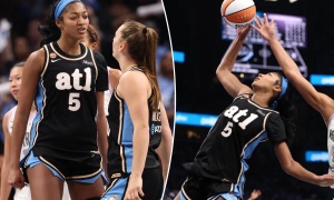 Dream rip Valkyries in Game 3 behind Angel Reese’s double-double to take lead in WNBA Finals
