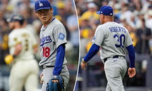 Dodgers ace sent to showers earlier than ever in postseason after unique Brewers at-bat