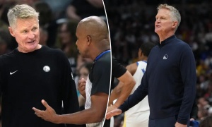 Steve Kerr drops surprising support for ‘No Bulls—t Association’ after flopping calls run rampant vs. Lakers