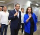 نقيب الصحفيين يزور اليوم السابع ويشيد بالمشاركة فى انتخابات النقابة صور