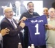 كهربا يقود لاعبي إنبي في زيارة لنادي الشرقية بعد الدمج صور