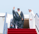 ممثل سمو الأمير سمو ولي العهد يغادر قطر بعد تقديم واجب العزاء في وفاة الأمير الوالد