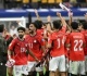 شاهد رقص لاعبى منتخب مصر فى غرفة الملابس بعد التأهل التاريخى لدور الـ16