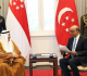 سفير الكويت لدى سنغافورة يقد م أوراق اعتماده إلى رئيس الجمهورية