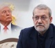 علي لاريجاني نافيا إيران لن تتفاوض مع الولايات المتحدة