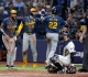 the opener brewers dominate rays on brink lindor wins clemente award
