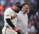 giants sending casey schmitt for imaging on left knee