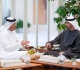 رئيس الإمارات يستقبل رئيس مجلس الوزراء وزير الخارجية