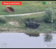 russian soldiers hijack ukrainian armored vehicle video