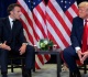 macron asks trump to lift sanctions on eu officials