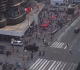 shooting triggers panic at times square videos