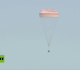 watch russian us space crew return to earth