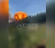 ukrainian village evacuated after mystery blast videos