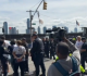 pro palestinian protesters arrested outside un during netanyahu speech videos