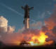 spacex launches world s most powerful rocket on milestone mission video