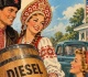 russian diesel for us friends russians react to trump putin deal with propaganda posters