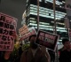 woman s killing sparks anti us military protest in tokyo video