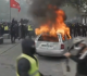 tear gas fired as protests erupt across france videos