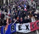 french protesters tear eu flag at frexit rally video