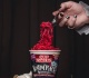 cup noodles just launched a halloween flavor that turns blood red when you add hot water