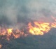 central colombia forest fire threatens tourist town of villa de leyva