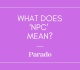 wait what does npc mean