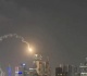 انطلق ثم عاد وسقط بين الأبنية فشل صاروخ اعتراضي إسرائيلي وسط تل أبيب فيديو