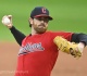 shane bieber scratched from rehab start due to elbow soreness
