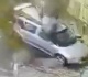 missile hit flips car in israel