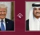 أمير قطر وترامب يبحثان تطورات المنطقة في اتصال هاتفي