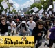 best of the babylon bee police instantly disperse teen takeover by firing job applications into crowd