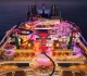 this brand new mega ship features the longest dry slide at sea and it s a total visual marvel