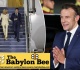 best of the babylon bee french prez macron claims he fell down stairs again