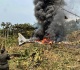 colombian military plane with 125 on board crashes after takeoff