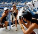 lights camera action irksome influencers at the us open are here to stay
