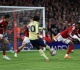 madueke scores only goal as below par arsenal beat nottingham forest