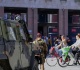 security forces deploy as milan braces for another day of protests