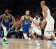 stephen curry warriors hold nerve to beat timberwolves in tight nba battle