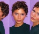 zendaya shows off dramatic new pixie during night out with 2 euphoria costars