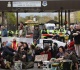 uk police arrest seven protesters near raf base used by us